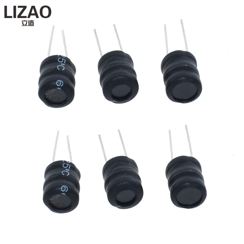 10PCS Power Inductor DIP 0608 6*8mm 8*10mm 9*12mm 2.2UH 4.7UH 10uH 22uH 100uH 330uH 470uH 1MH 2.2MH 4.7MH 10MH