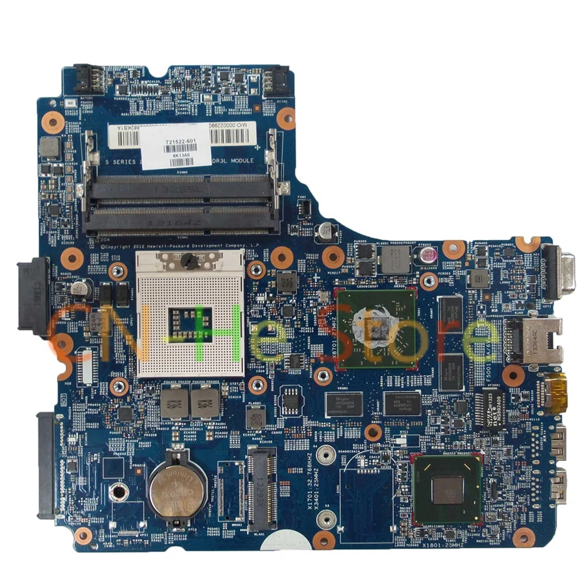 

FOR HP PROBOOK 440 450 470 Laptop Motherboard 48.4YZ31.011 721522-601 DDR3 12238-1 HM76 W/ HD 8750M 2G Graphics card