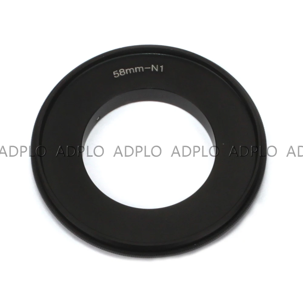 عدسة محول عكسي لكاميرا نيكون 1 ، حلقة محول عكس ماكرو ، 49 مللي متر ، 52 مللي متر ، 55 مللي متر ، 58 مللي متر