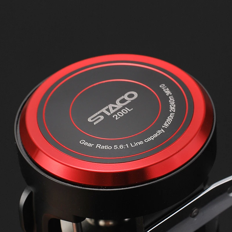 Lizard Round Baitcasting Fishing Reel Magnetic Brake System Left and Right drag power 15KG for snakehead or sea Fishing Reel