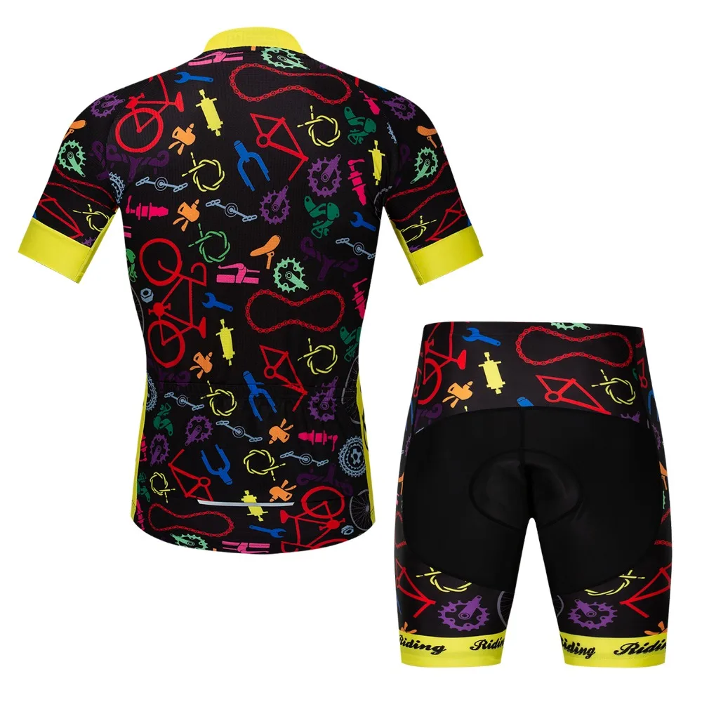 2021 Pro Team Cycling Jerseys Sets MTB Bicycle Clothing Men's Shorts Padded Ropa Ciclismo Maillot Bike Wear Clothes