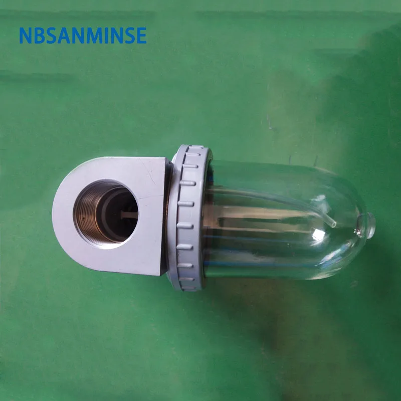 NBSANMINSE QIU G 1/4 3/8 3/4 1 1-1/4 1-1/2 2 1.5 Mpa Lubricator Air Source Treatment Unit FRL Units High Volume