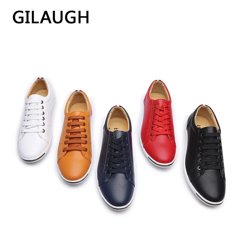 GILAUGH Brand New Classic Style Men Casual Shoes, Fashion Simple Designer Men Shoes, Plus Size Light Comfortable Flats