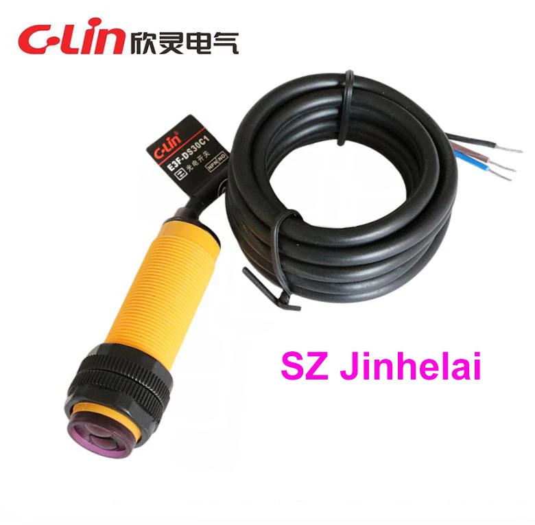 

Authentic Original C-Lin Photoelectric Switch E3F-DS30A1 E3F-DS30A2 E3F-DS30B1 E3F-DS30B2 E3F-DS30C1 E3F-DS30C2 E3F-R2C1