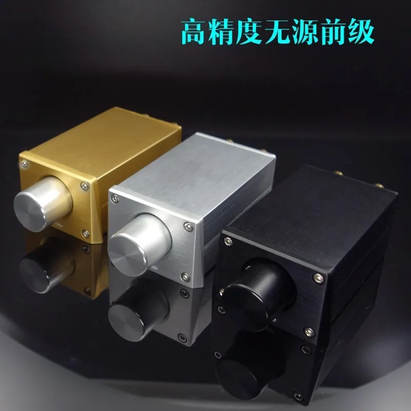 TIANCOOLKEI High Precision Passive Preamp Volume Controller HiFi Pre-Amplifiers Match Power Amplifiers Or Active Speakers