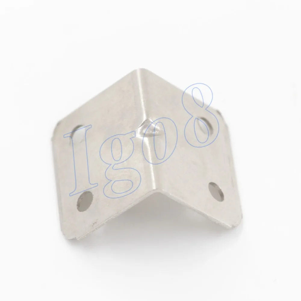 10pcs Iron Angle Bracket 29mm x 29mm x 35mm on Discount Price