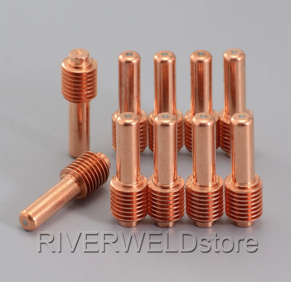 192048 Plasma Electrode & 177876 Plasma Nozzle Tips Fit Miller ICE-50C 50CM Spectrum701 Plasma cutter Torch 20pcs