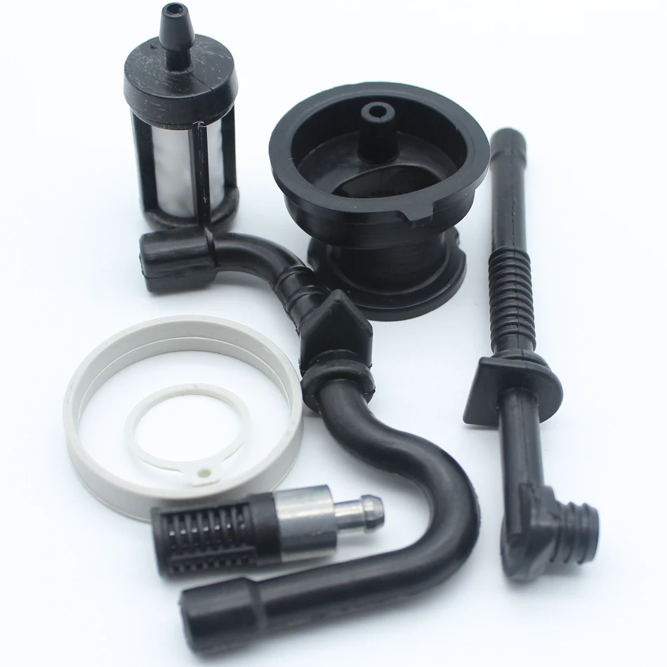 Manifold คาร์บูเรเตอร์น้ำมันท่อ Kit สำหรับ Stihl 017 018 MS170 MS180 MS 170 180 ลูกโซ่หลังการขายชิ้นส่วนยาง