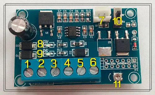 2/3/4-wire 4A Fan Temperature Control governor PWM Thermostat Speed regulation Controller chassis module DC 12V 24V for pc