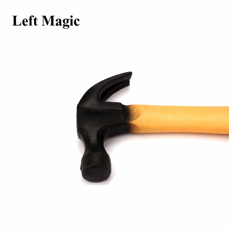 The Super Latex Rubber Fake Hammer Trick Crazy Hammer Magic Tricks Appearing Vanishing Magica Stage Gimmick Accessories Comedy