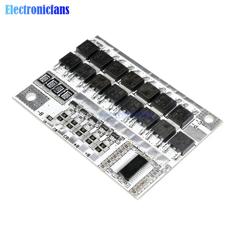 4S 16.8V 100A BMS Li-ion LiFePO4 życie LMO bateria litowa 18650 ładowarka obwód ochronny moduł tablicy 14.4V 14.8V 16.8V