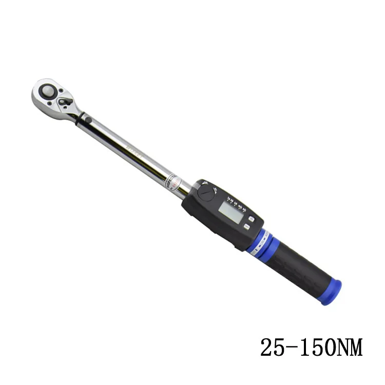 High precesion digital preset torque wrench 25-150NM 1/2