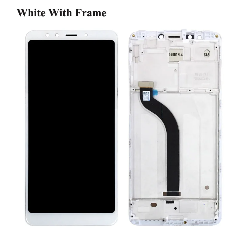 For Xiaomi Redmi 5 LCD Display +Touch Screen Assembly With Frame Black/White 720*1440 Digitizer+Tools