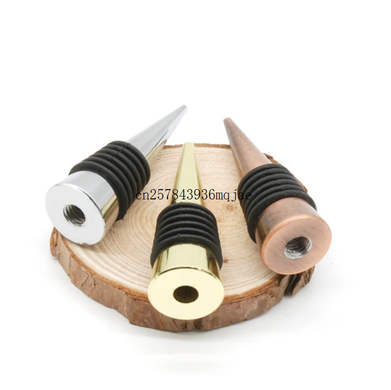 

100pcs Bar Tools Champagne Wine Bottle Stopper Red Wine Pourer Stoppers Wedding Favor Gifts