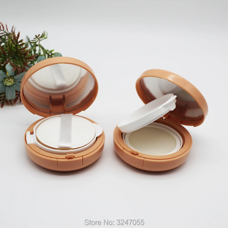 

10pcs/lot Handmade DIY Empty Air Cushion Cases, Plastic Cosmetic Foundation Refillable Box, cc/bb Cream Packing Container