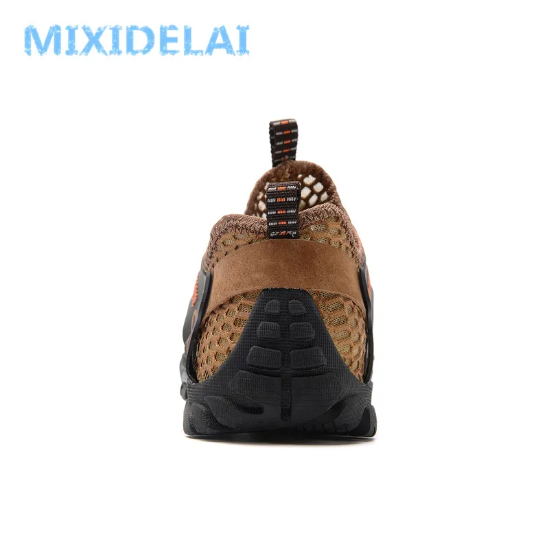 2024 Summer Spring Big Size Men Shoes Casual Mesh Artificial Leather Patchwork Breathable Outdoor Male Sneakers Walking Footwear