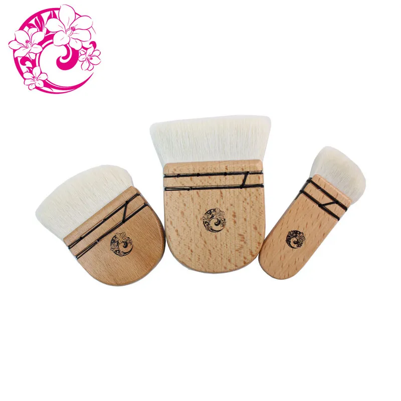 

ENERGY Brand Professional Goat Hair Big Round Kabuki Blush Brush Makeup Brushes Make Up Brush Brochas Pinceaux Maquillage YJ00