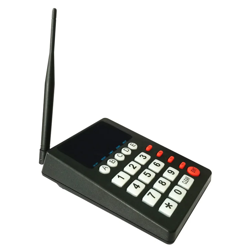 999 Channel 10pcs Call Coaster Paging Restaurant Equipments Restaurant Wireless Coaster Pager System Kitchen