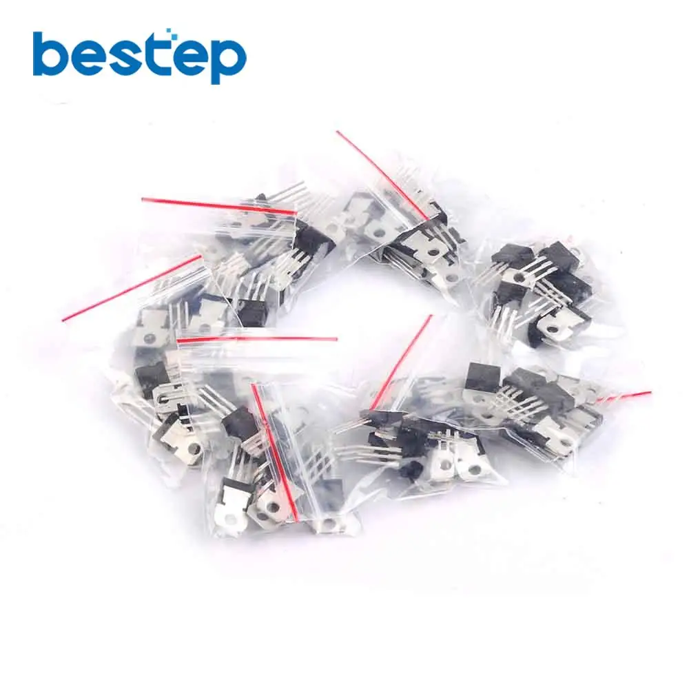 80PCS 8values each 10pcs 7805 7809 7812 7815 7905 7912 7915 LM317 to-220 transistor kit