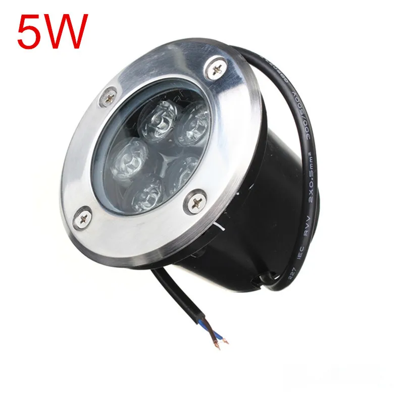 

2025 Best Underground LED Light Lamp Waterproof IP67 1W 3W 5W Outdoor Garden Path Buried Yard Lamp Landscape Spot Light 85-265V