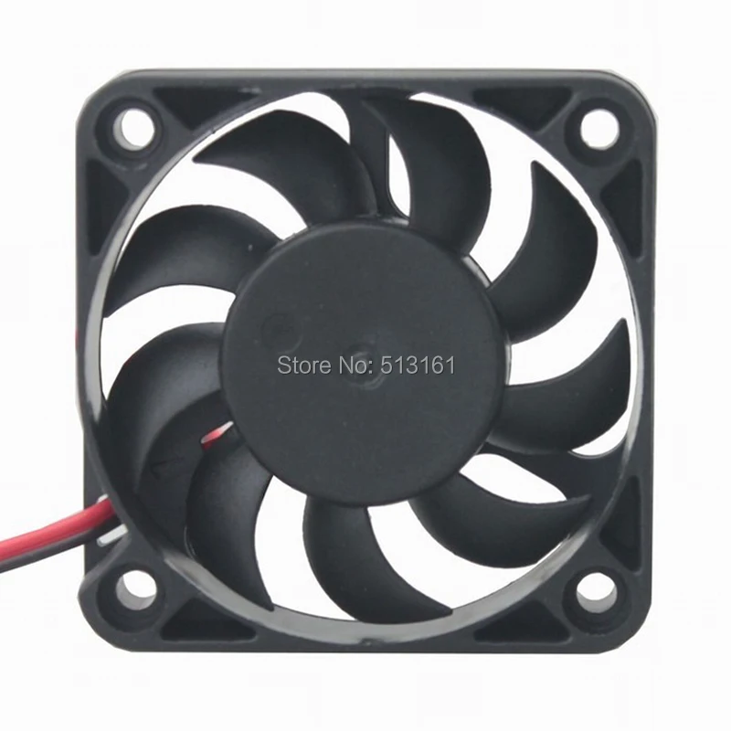 Gdstime DC 24V 50mm Dual Ball Bearing 50x50x12mm 5cm 2Pin Brushless Cooler Cooling Fan