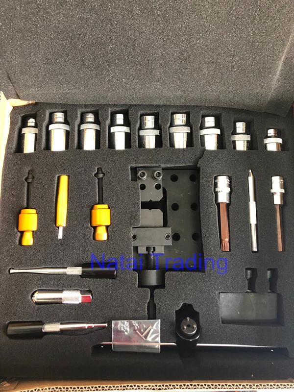 

Simple Package 20pcs common rail fuel injector assembling and disassembling tool kits, diesel injector repairing tools for Bosch