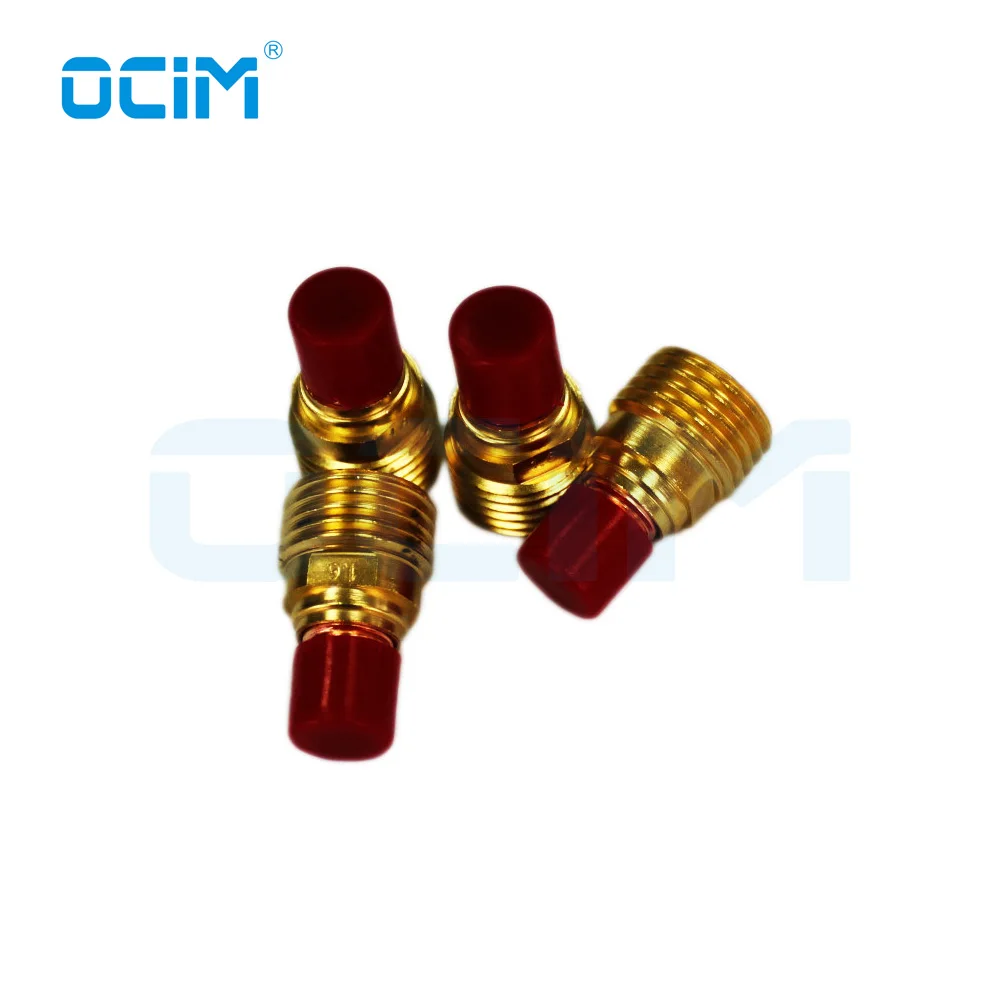 5PCS Small Gas Lens 1.0mm 1.6mm 2.4mm 3.2mm For TIG Welding Torch WP9/20/25