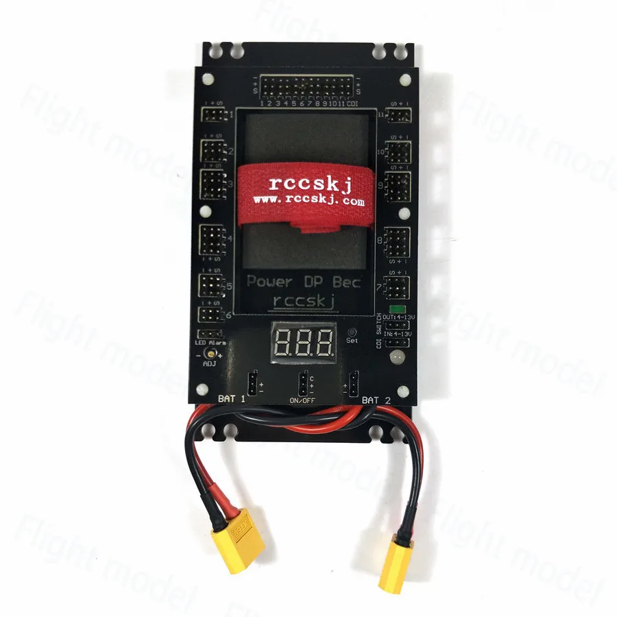 Rccskj Power DP Bec Servo Section Board Integrated CDI Remote Cut off For RC Model Airplane E3102#