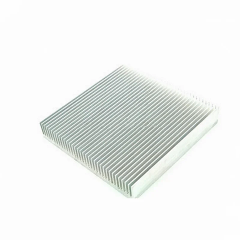 Aluminum alloy 90*90*15MM  Electronic heat sink power radiator Aluminum radiator piece