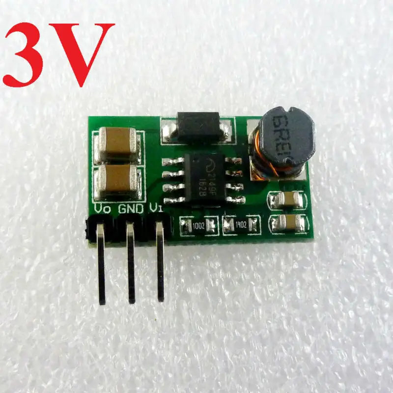 1 - 3V to 3V DC - DC Step - up Boost Converter Module For A AA Dry Battery Cell of the Voltage Regulator Board DD0606SA_3V