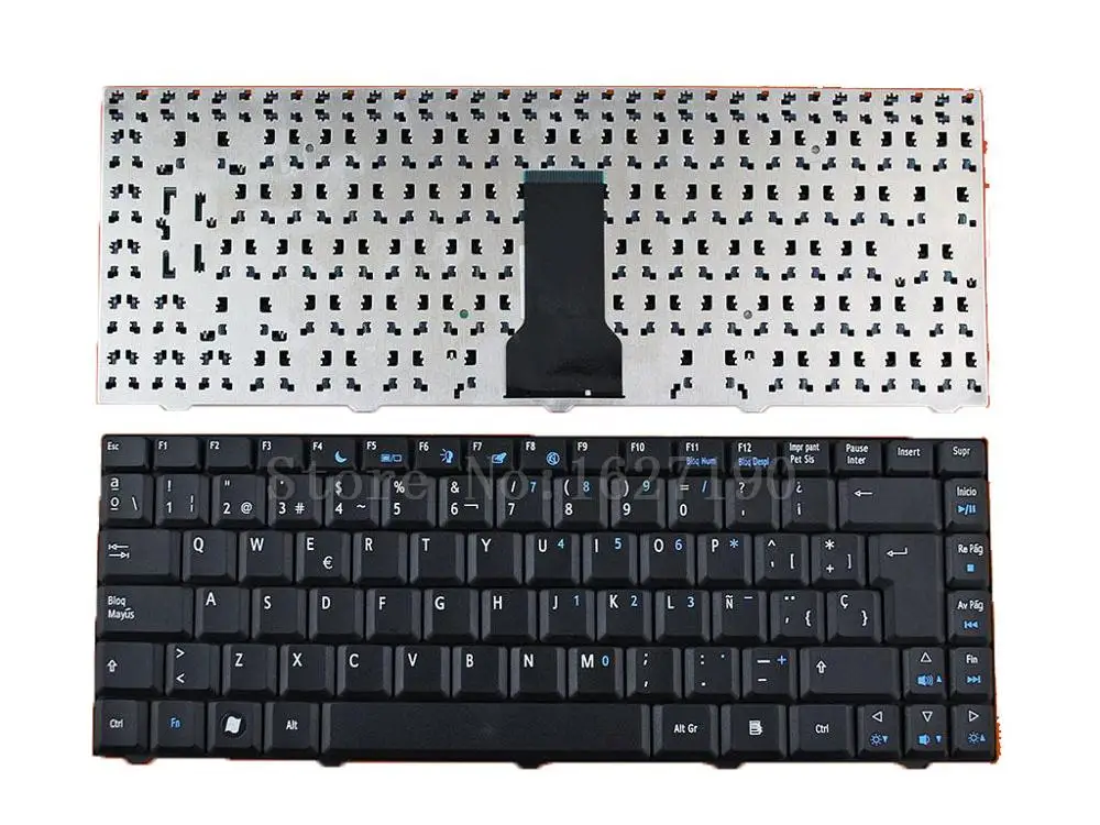 

SP Spanish Keyboard for ACER Emachines E520 D520 D720 M575 D500 E700 BLACK Without Foil