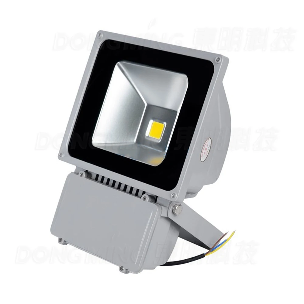 10pcs/lot high lumen 6500LM LED flood light bulbs AC85-265V RGB led outdoor flood light white IP65 waterproof led spotlight 80W