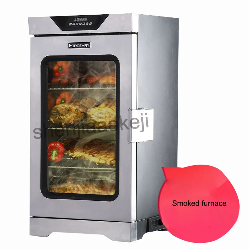 In Acciaio Inox Salsiccia Fumo Piano Cottura Piano Cottura Elettrico Macchina Fumigazione Fumo Elettrico Rotisseries Girarrosto Pollo Fumigante Fornello