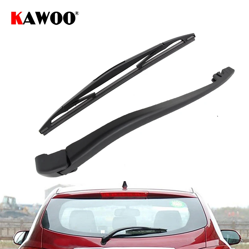 KAWOO Car Rear Wiper Blades Back Window Wipers Arm For Geely EC718-RV Hatchback (2010-) 305mm Auto Windscreen Blade Accessories