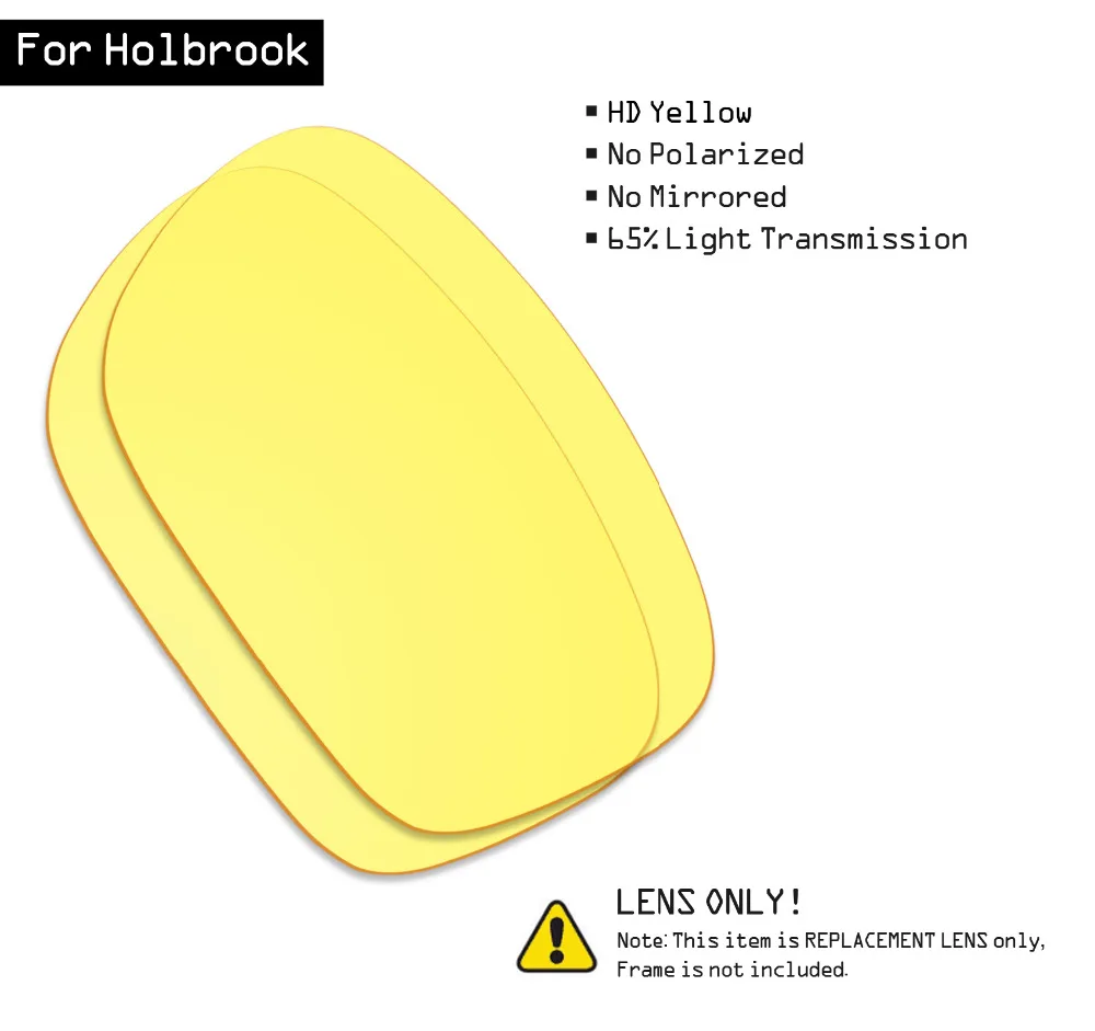 

Солнцезащитные очки SmartVLT, Сменные линзы для Oakley Holbrook-HD, желтые