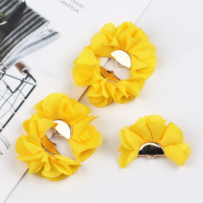 10pcs Pick Colors Tassel Findings Flower Silk Polyester Charms Pendant Drop Earring Tassels for Jewelry DIY Craft Making