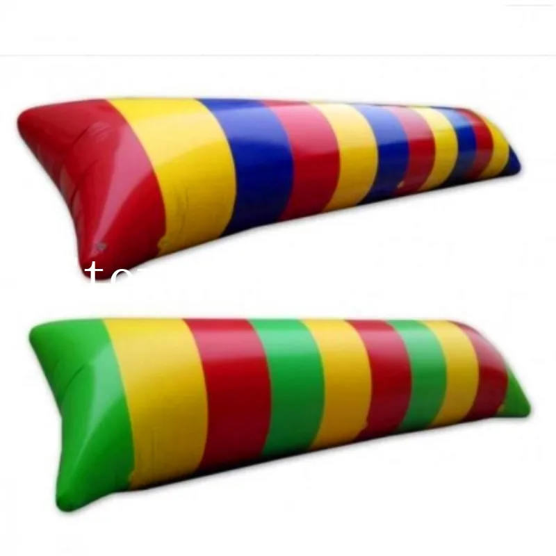 

Free Shipping 6*3m Bouncing Pillows Floating Beds Inflatable Jumping Pillow Water Blob Inflatable Trampoline