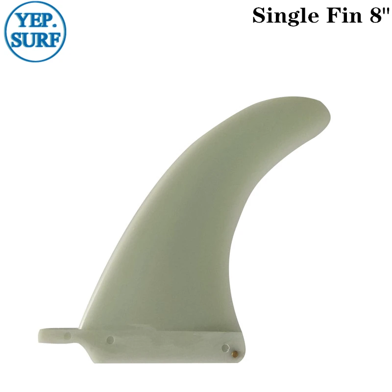 Long Board Surf Fin 8 Length Center Fins Surfboard Fin single surf fins YEPsurf plastic fins high quality in surfing