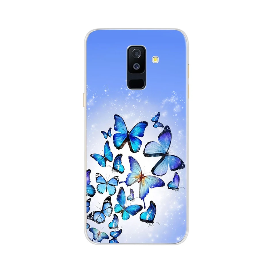 Phone Case for Samsung Galaxy A6 Plus 2018 A605 A605F Full Protection Phone Cases for Samsung A 6 2018 A6 Plus Back Cover Bumper
