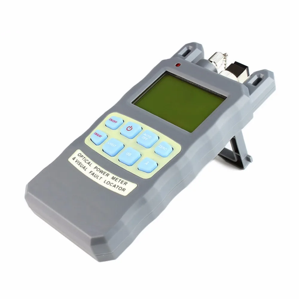 Fiber optical power meter -70 to +10dBm and 10mw 10km Fiber Optic Cable Tester Visual Fault Locator