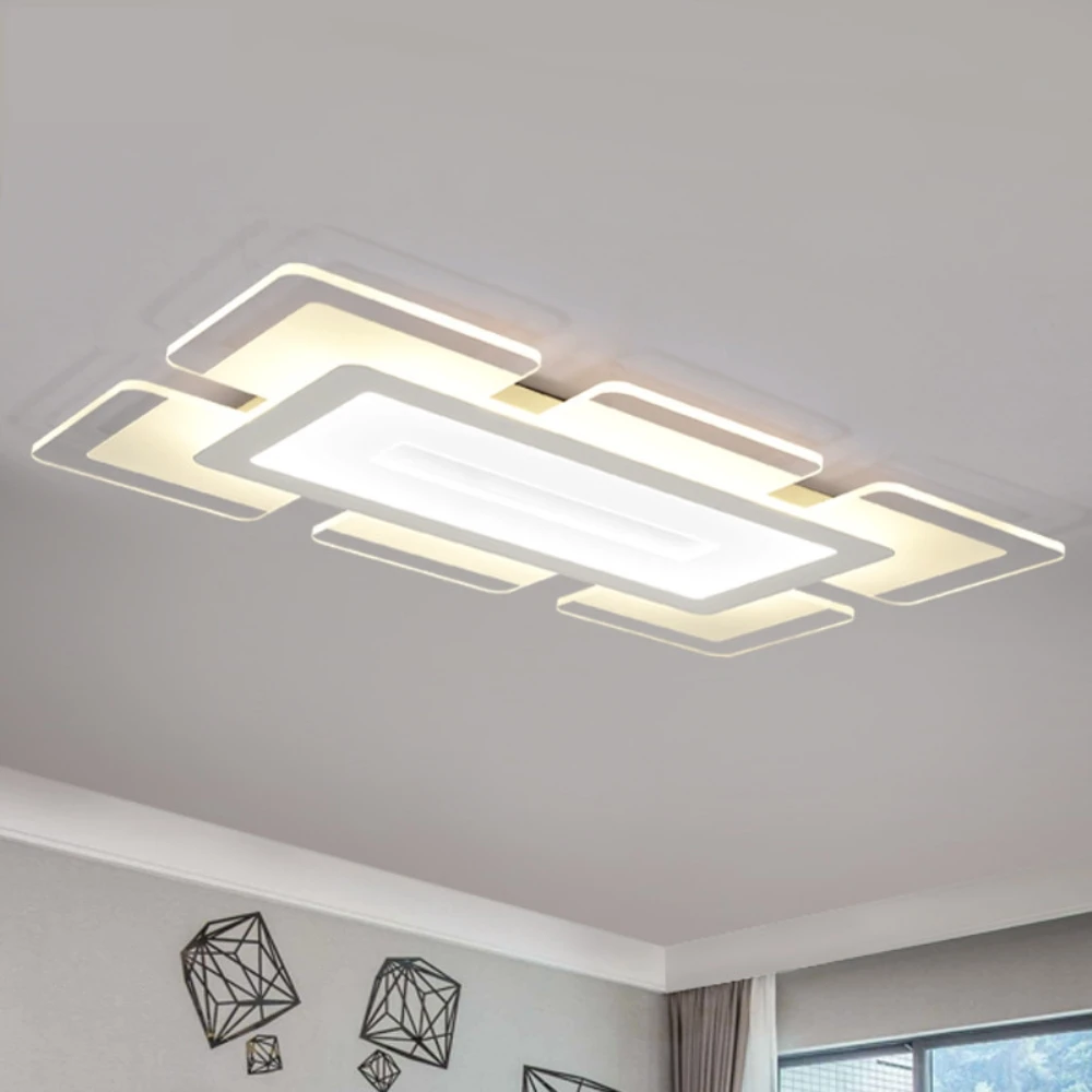 

Modern Surface Mounted Led Ceiling Lights Ceiling Lamp for Living Room Bedroom Hallway Home Lamp fixtures Brightness Dimming