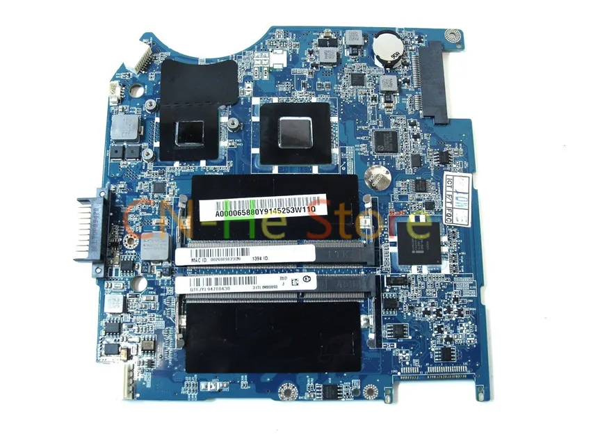 

FOR Toshiba Satellite T110 Laptop Motherboard PN A000065880 DA0TL1MB8D0 ddr3 GS40 w/ M 743 CPU