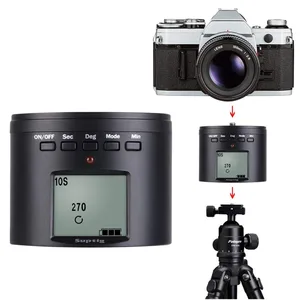 Suptig estabilizador de lapso de tempo ajustável rotativo 360 graus + adaptador de tripé para gopro hero 13 12 11 10 9 8 para xiaomiyi sj eken 8 principais vendas alimentador 12 - №8