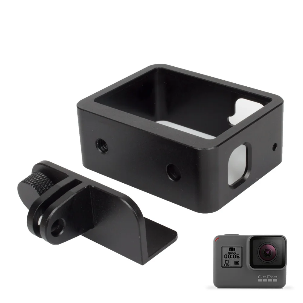 アルミ合金フレームボーダー保護スケルトンハウジングケースシェル GoPro ヒーロー 7 6 5 黒 Editon アクションカメラアクセサリー