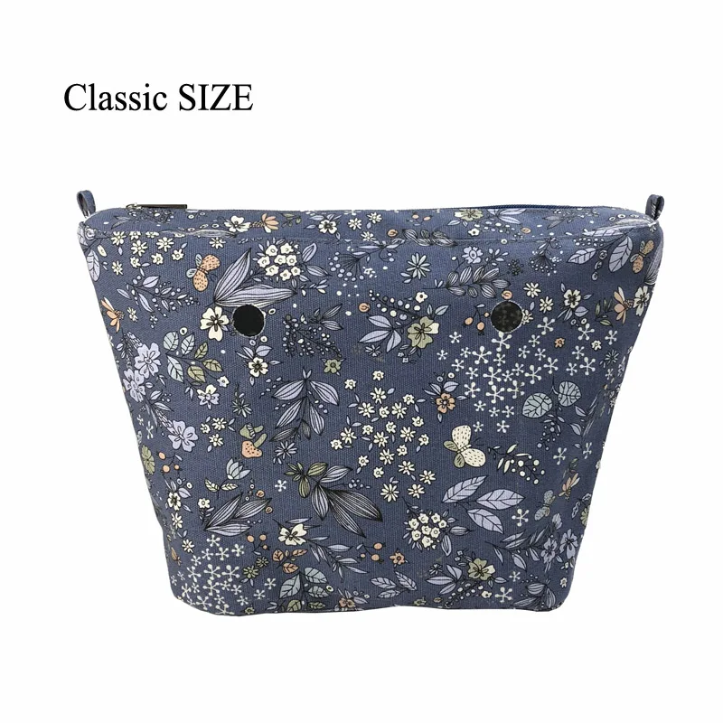 New Accessories Colorful waterproof canvas Lining Pocket interior inserts Inner for obag o bag silicon bag women handbag