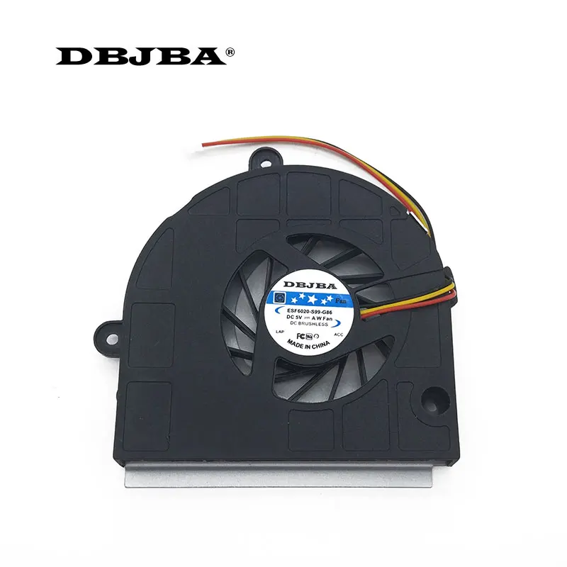 Laptop CPU Cooling Fan for ASUS K43T K43B K53B K53BY K53T A53U X53U X53B MF60120V1-C250-G99 3 PIN Fan