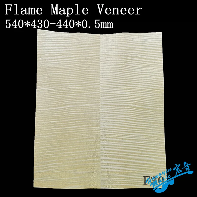 1PCS/3PCS pieces Flame Maple Electric Guitar Veneer Guitar Body Veneer Guitar Parts High Quality550*440*0.5mm