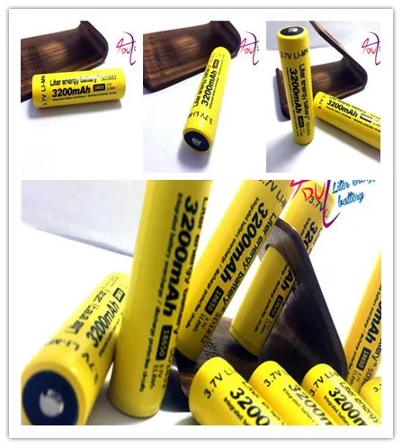 10 pcs/ Lot Protected New Original NCR18650B 3200mAh 18650 Rechargeable battery with PCB 3.7v  Flashlight use