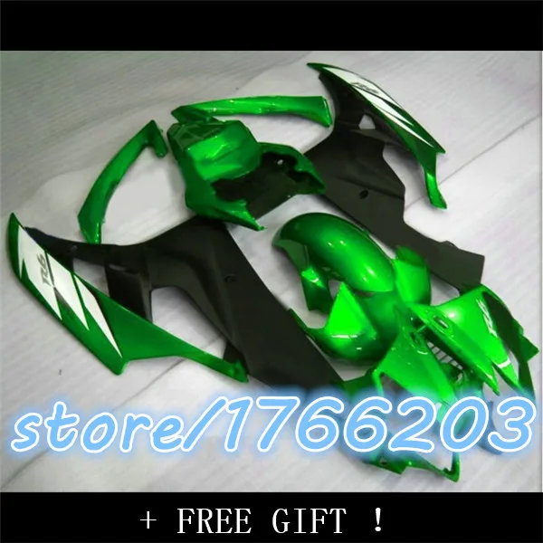 

Injection Green black fairing kit for YZF-R6 06-07 YZF R6 06 07 YZF 600 R6 2006 2007 100%NEW motorcycle fairing kits Ning