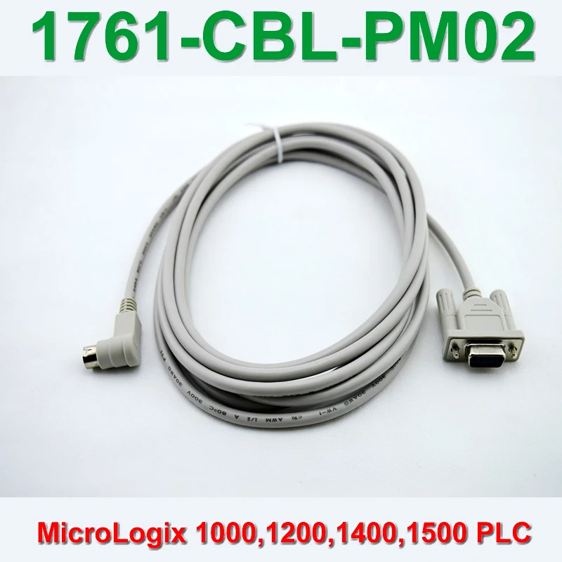 1761-CBL-PM02 For AB MicroLogix 1000 SERIES PLC Programming Cable,90 DGREE, FAST SHIPPING